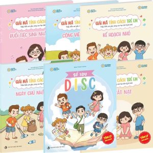 Bộ sách DISC thiếu nhi, tặng 1 cuốn cẩm nang DISC cho bố mẹ